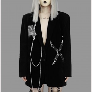 Punk Gothic Suit Jacket by Blood Supply (BSY92)